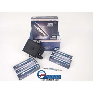 Set Glhkerzensteuergert + 6x Glhkerzen fr BMW M57N M57N2 Motor