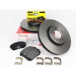 Brembo Textar Bremsscheiben 300x28mm + Bremsbelge KIA...