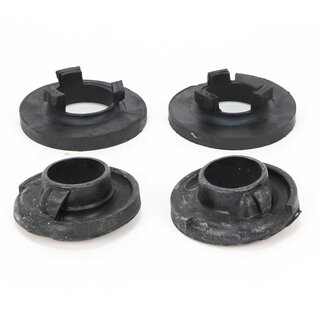4 x obere und untere Federunterlage Gummiteller Hinterachse fr VW Volkswagen Transporter T5 TV T6 TVI