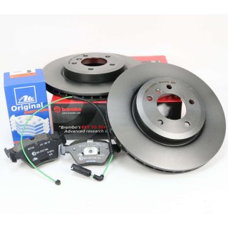 Brembo + ATE Bremsenset vorne 325x25mm fr BMW e46 330i 330d Z4 E85 E86 3.0si