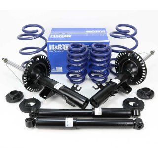 H&R 40mm Federn + 4 Sachs Stodmpfer VW Volkswagen T5  max Achslast vorn 1500kg