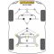 2 x Powerflex PFF5-1903-25 PU Stabilager Vorderachse 25mm BMW F20 F30 (No.3)