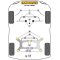2 x Powerflex PFR5-1913-13 PU Rear Stabilizer Mounting Bush for BMW 1er 2er 3er 4er (No.13)