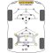 2 x Powerflex PFR5-1913-13 PU Rear Stabilizer Mounting Bush for BMW 1er 2er 3er 4er (No.13)