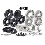 Wheel Spacer H & R Track black 30mm per axle for div....