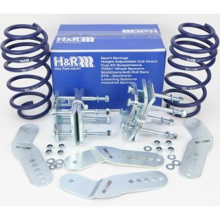 H&R 40/60mm Tieferlegungsfedern VW Volkswagen Caddy III & IV, Achlast ab 1131kg