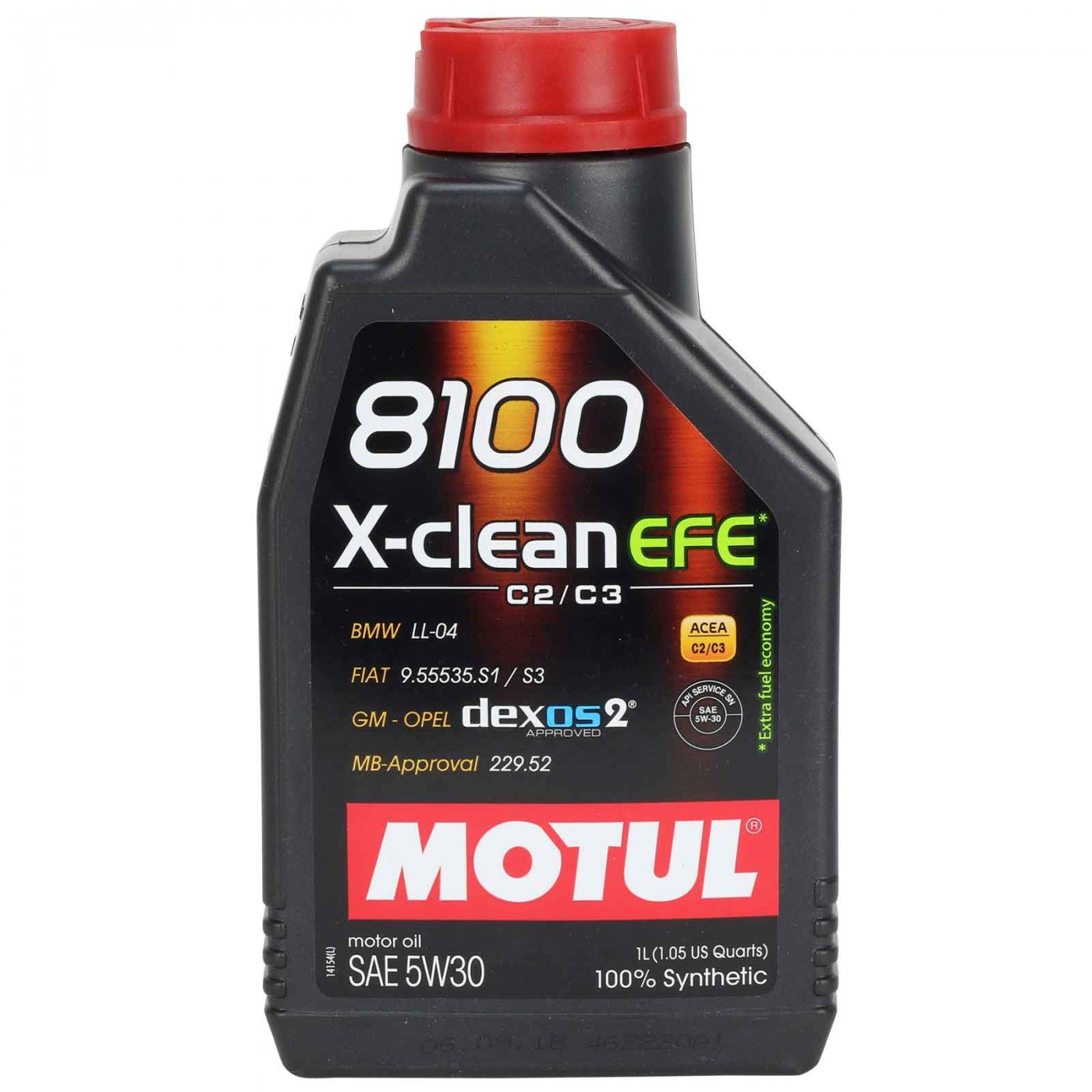 Engine Oil MOTUL 8100 X-CLEAN EFE C2/C3 5W30 20L