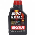 Motul 8100 X-CLEAN 5W40 Motoröl BMW Longlife 2004 1Liter