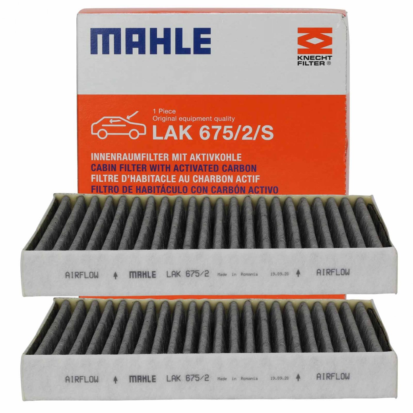 MAHLE KNECHT 2er Set Innenraumfilter Microfilter Pollenfilter für BMW G30  G31, 64,99 €