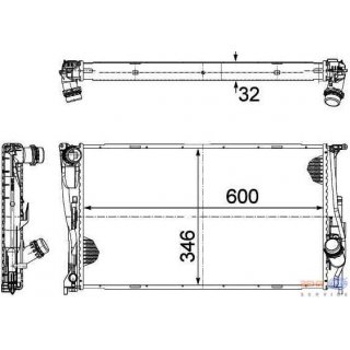 Khler fr BMW E81 - E88 und E90 - E93 Diesel Schalter