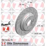 Zimmermann Formula Z BMW HA Rechts 328x20mm E46 M & Z4
