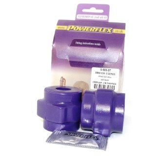 2 x Powerflex PFF5-503-27 PU Lager Stabilisator, Stabilager 27mm fr BMW e39 M5