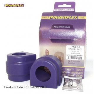 2 x Powerflex PFF5-4602-30.8 PU Stabilager Vorderachse 30.8mm BMW e46 M3 CSL